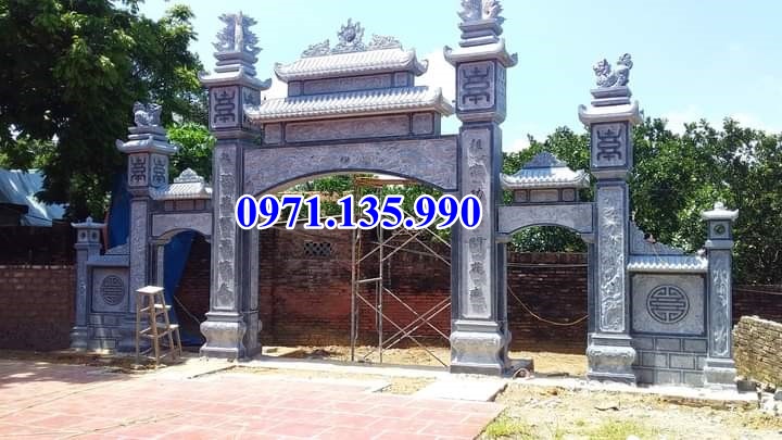 Cổng đá đẹp - Mẫu cổng bằng đá đơn giản đẹp bán tại Quảng Nam